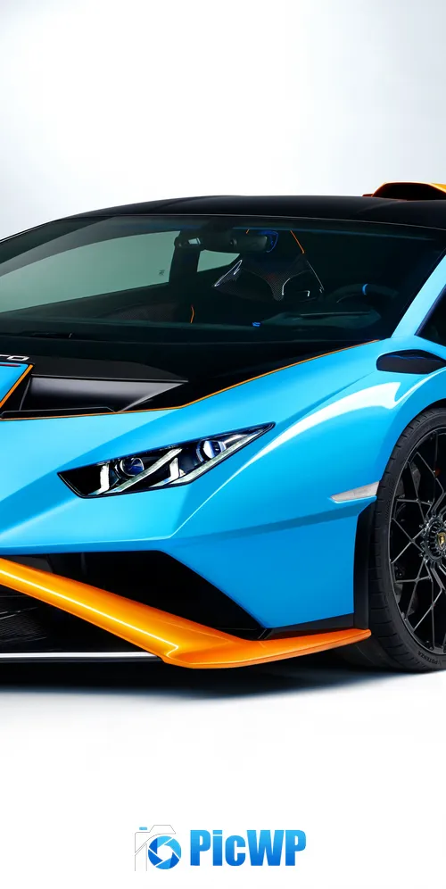 Lamborghini Huracán STO 3K Mobile Wallpaper