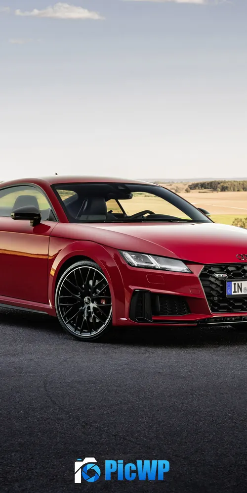 Audi TTS competition plus Coupé 2021 3K Mobile Wallpaper