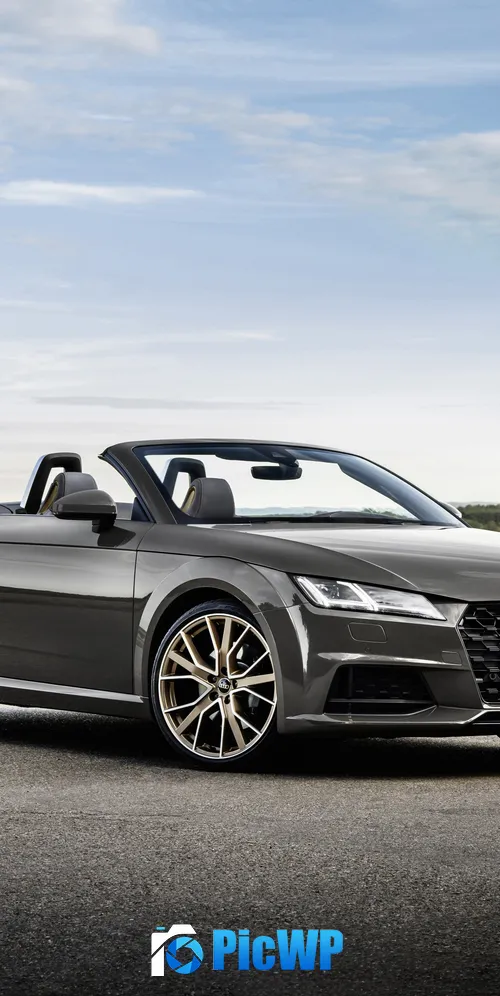 Audi TT Roadster bronze selection 2021 3K Mobile Wallpaper