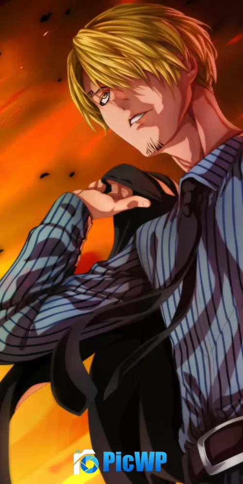 Sanji One Piece 3K Mobile Wallpaper