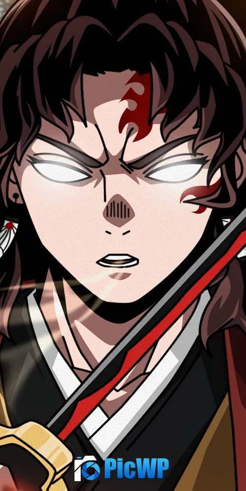 Yoriichi Tsugikuni Fan Art 3K Mobile Wallpaper