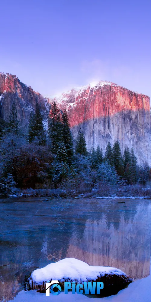 Yosemite Lake Yosemite Valley 3K Mobile Wallpaper