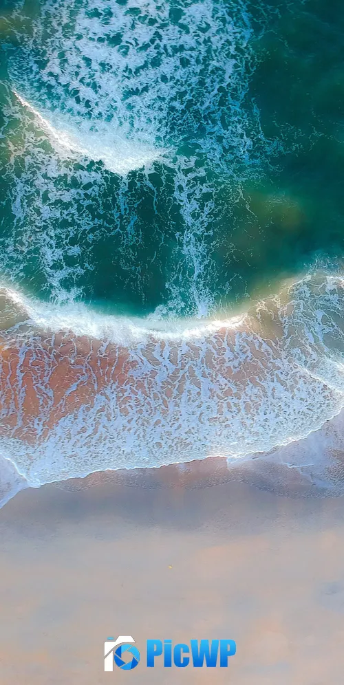 Beach Coastal 3K Mobile Wallpaper