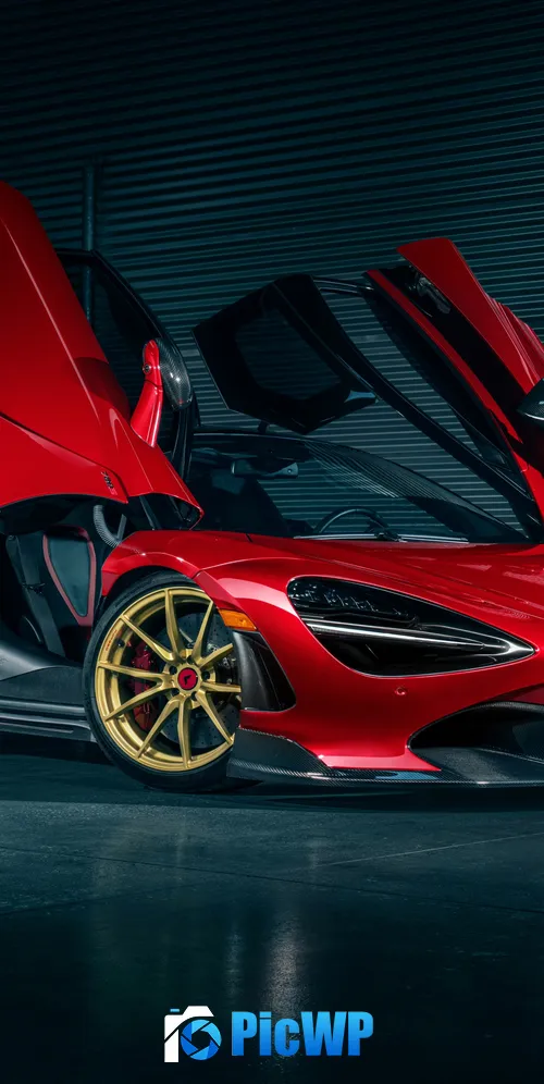 McLaren 720S Silverstone Aero 3K Mobile Wallpaper