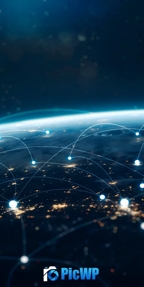Network Connections 3K Mobile Wallpaper
