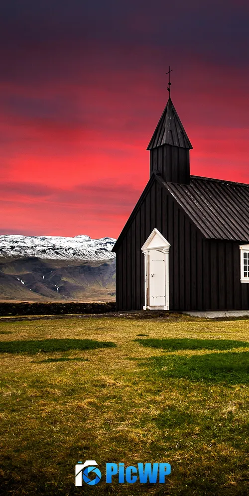 Búðir Iceland 3K Mobile Wallpaper