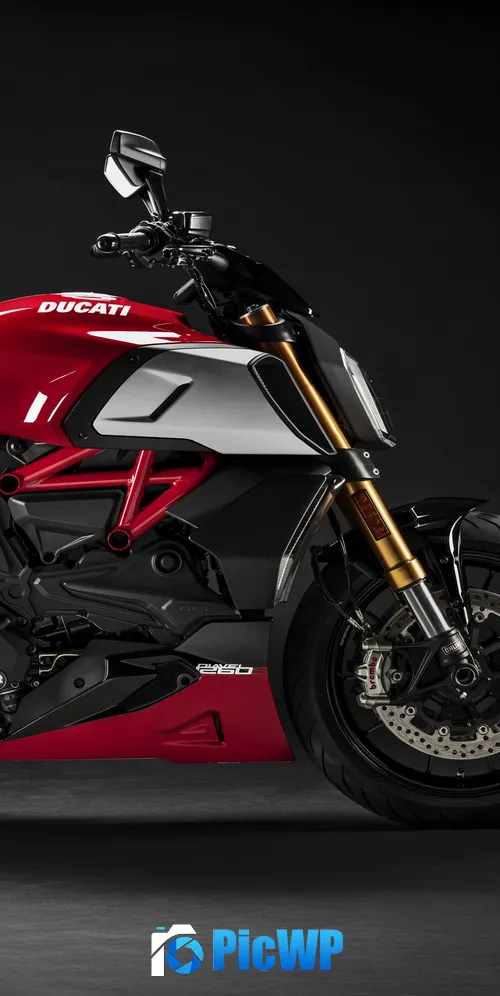 Ducati Diavel 1260 S Cruiser motorcycle 3K Mobile Wallpaper