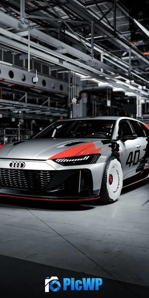 Audi RS6 GTO Concept 3K Mobile Wallpaper