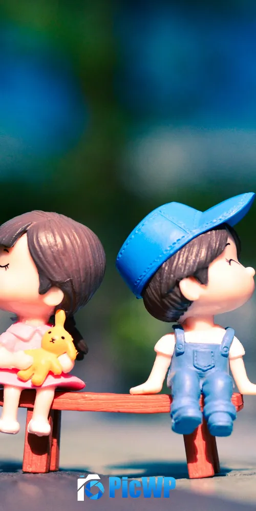 Cute couple Adorable 3K Mobile Wallpaper