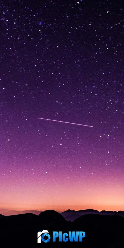 Purple sky Cima d'Asta 3K Mobile Wallpaper