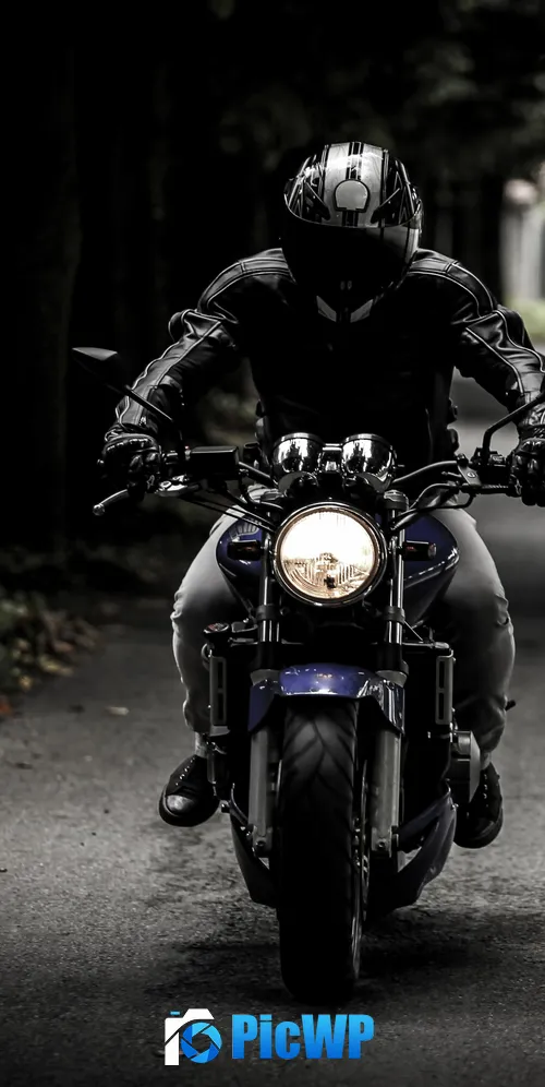 Biker Motorcycle 3K Mobile Wallpaper