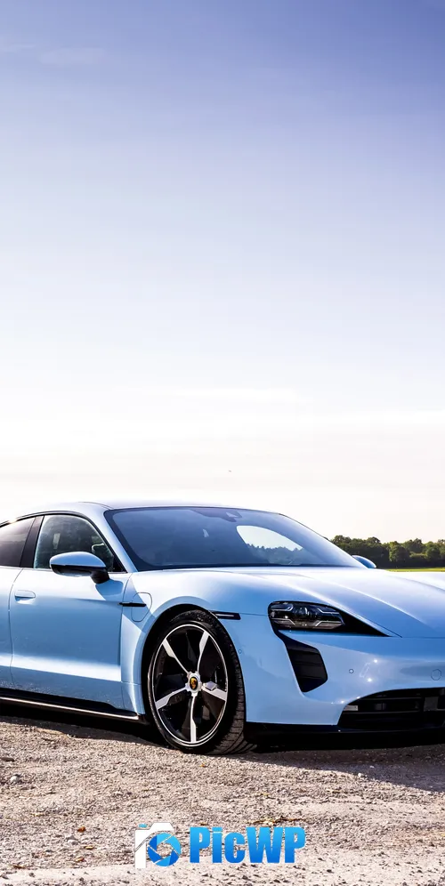 Porsche Taycan 4S 3K Mobile Wallpaper