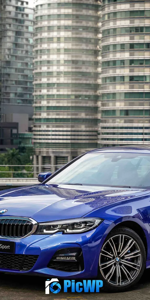 BMW 330e M Sport 2021 3K Mobile Wallpaper