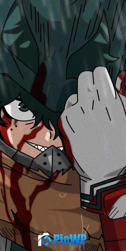 Izuku Midoriya Fan Art 3K Mobile Wallpaper