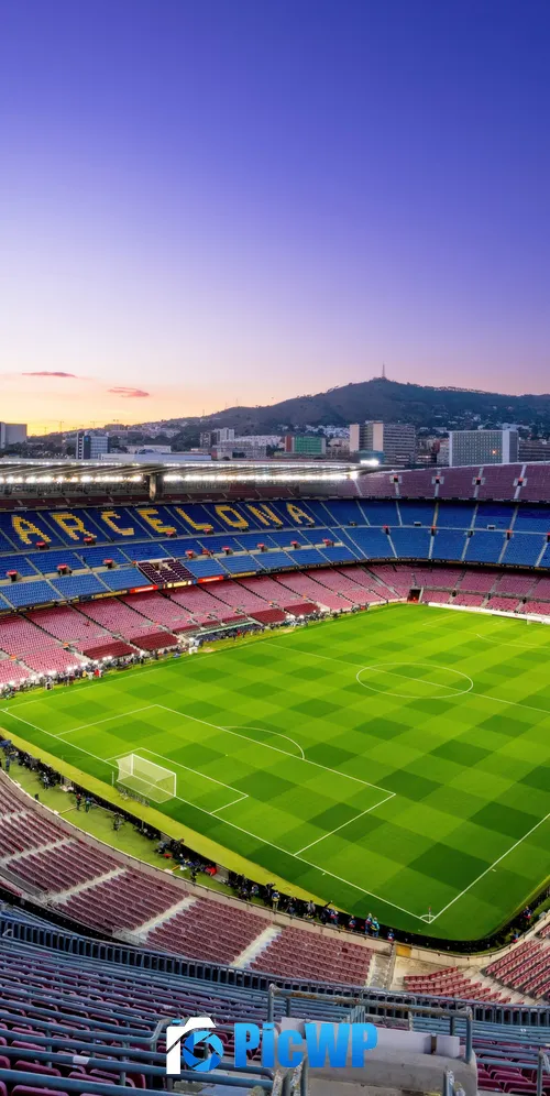 Camp Nou FC Barcelona 3K Mobile Wallpaper