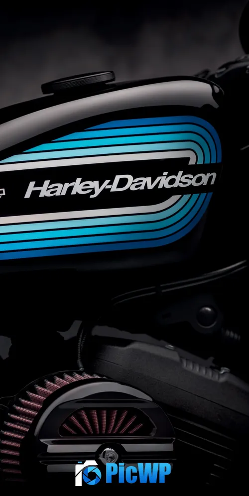 Harley-Davidson Motorcycle 3K Mobile Wallpaper