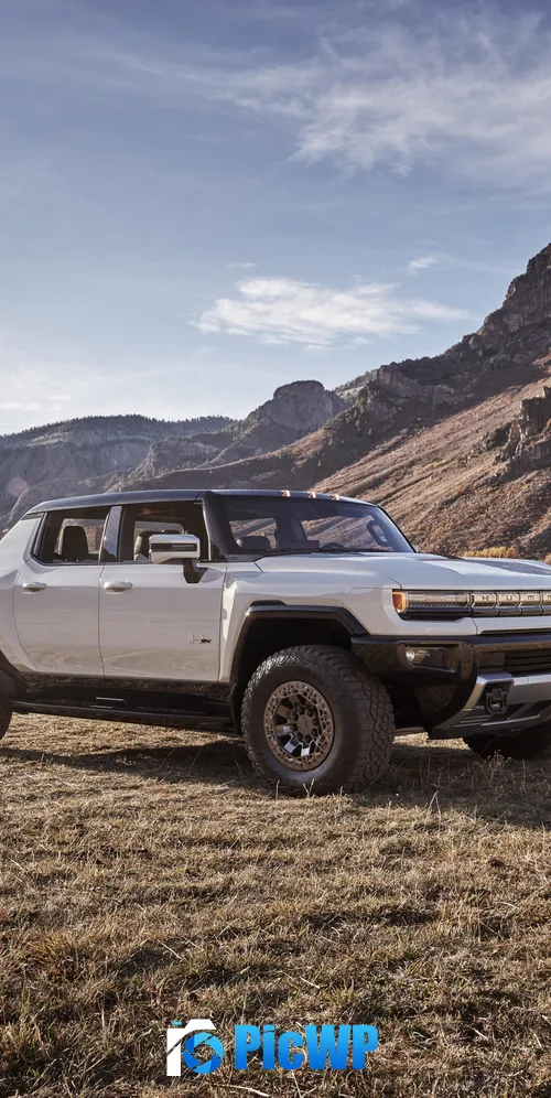GMC Hummer EV 3K Mobile Wallpaper