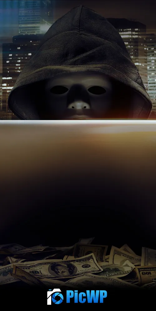 Hacker Hoodie 3K Mobile Wallpaper