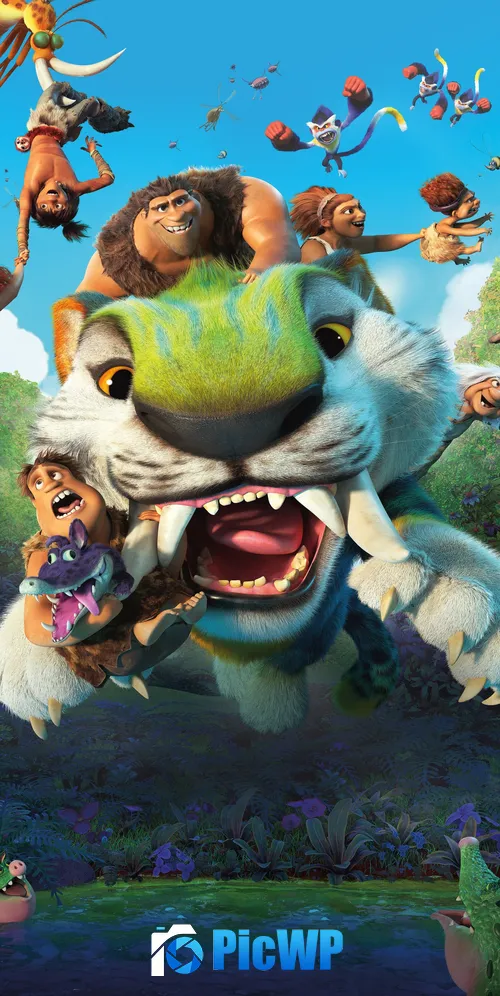 The Croods: A New Age Animation 3K Mobile Wallpaper