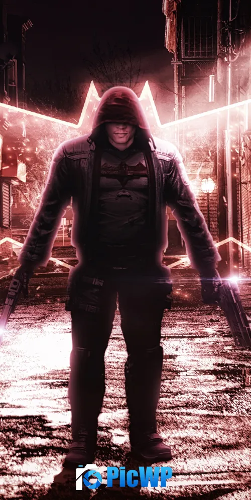 Gotham Knights Red Hood 3K Mobile Wallpaper