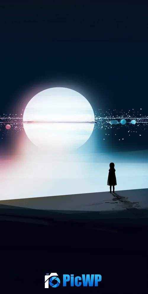 Surreal Alone 3K Mobile Wallpaper