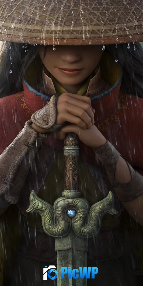 Raya and the Last Dragon iPhone 3K Mobile Wallpaper
