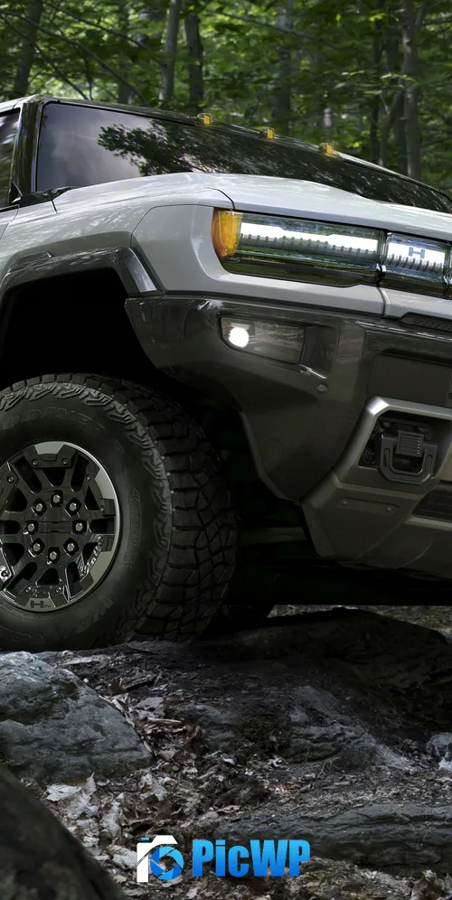 GMC Hummer EV Electric trucks 3K Mobile Wallpaper