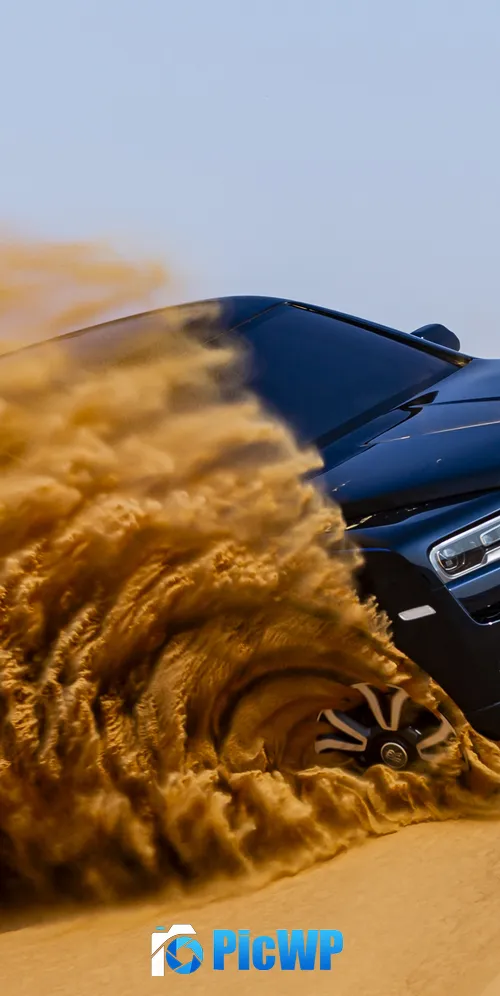 Rolls-Royce Cullinan Desert 3K Mobile Wallpaper