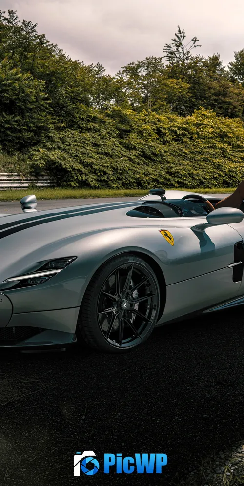 Ferrari Monza SP1 3K Mobile Wallpaper