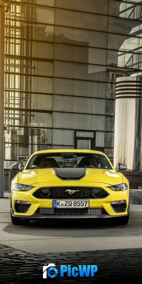 Ford Mustang Mach 1 3K Mobile Wallpaper
