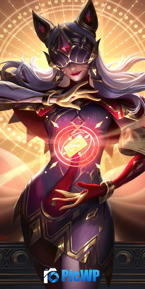 Arcana Ahri League of Legends 3K Mobile Wallpaper