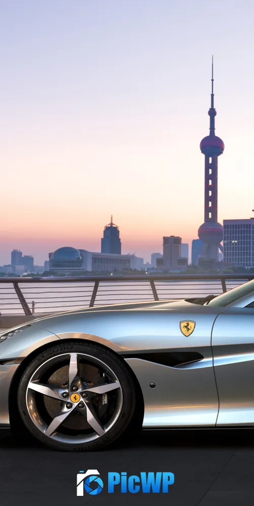 Ferrari Portofino M 3K Mobile Wallpaper