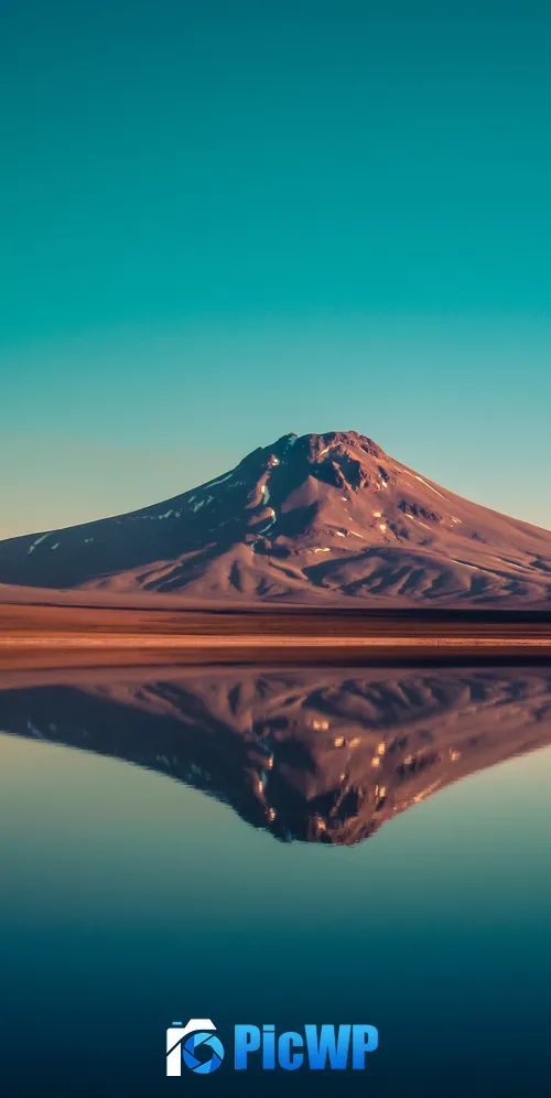 Laguna Lejia Salt Lake 3K Mobile Wallpaper