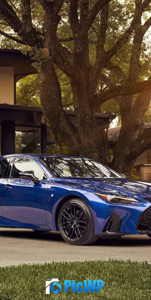 Lexus IS 350 F SPORT 2021 3K Mobile Wallpaper