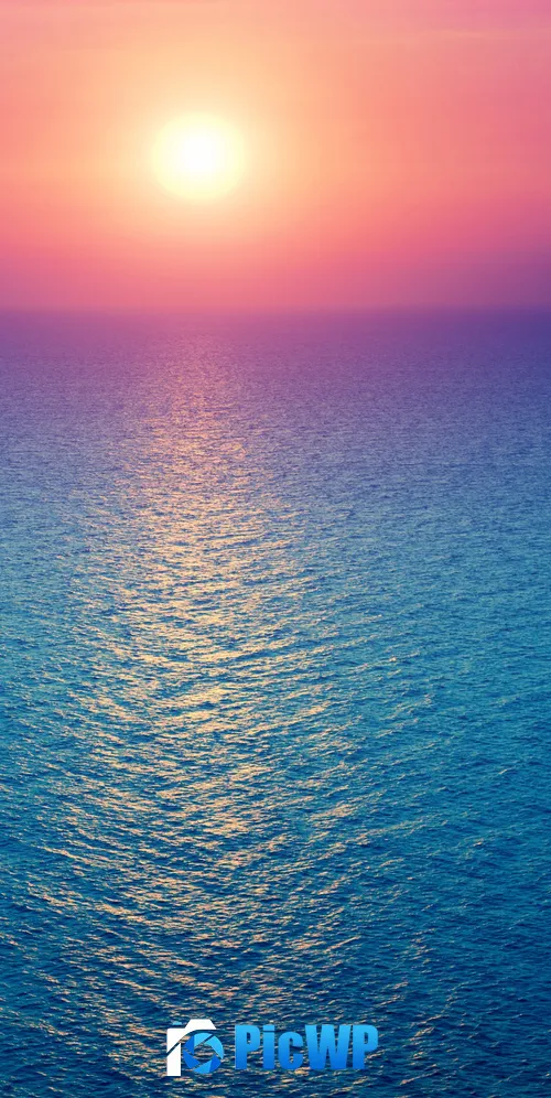 Sunrise Seascape 3K Mobile Wallpaper