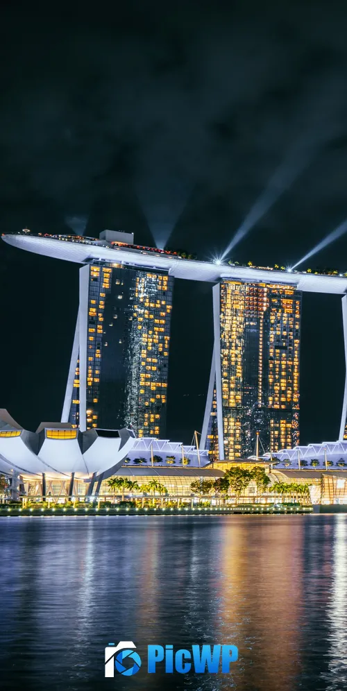 Marina Bay Sands Singapore 3K Mobile Wallpaper