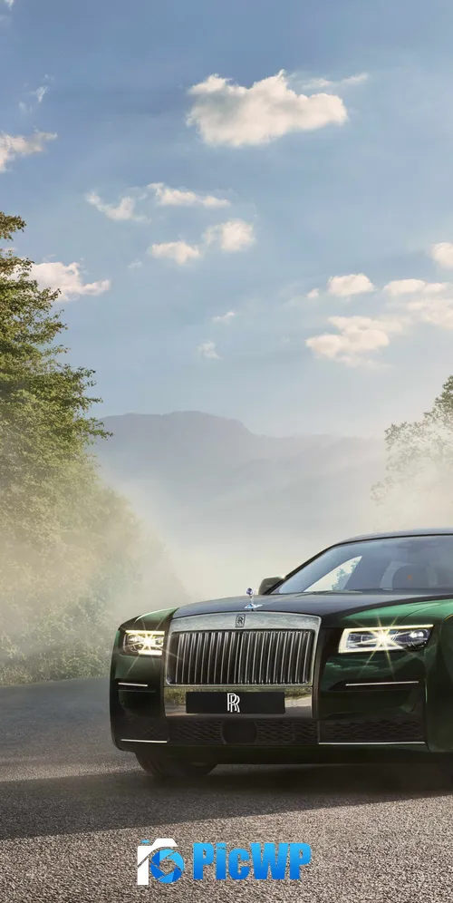 Rolls-Royce Ghost EWB 3K Mobile Wallpaper