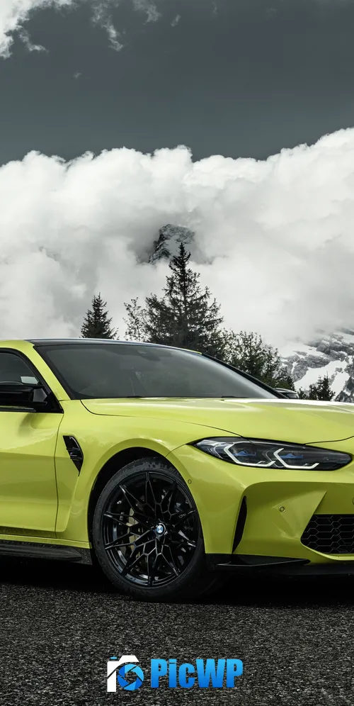 BMW M4 Competition 2020 3K Mobile Wallpaper