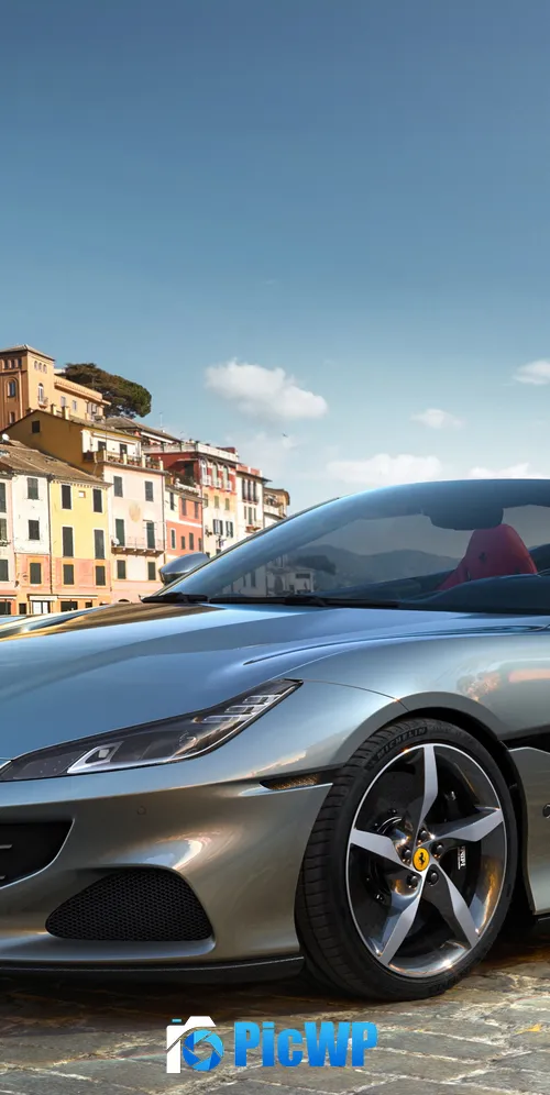 Ferrari Portofino M 3K Mobile Wallpaper