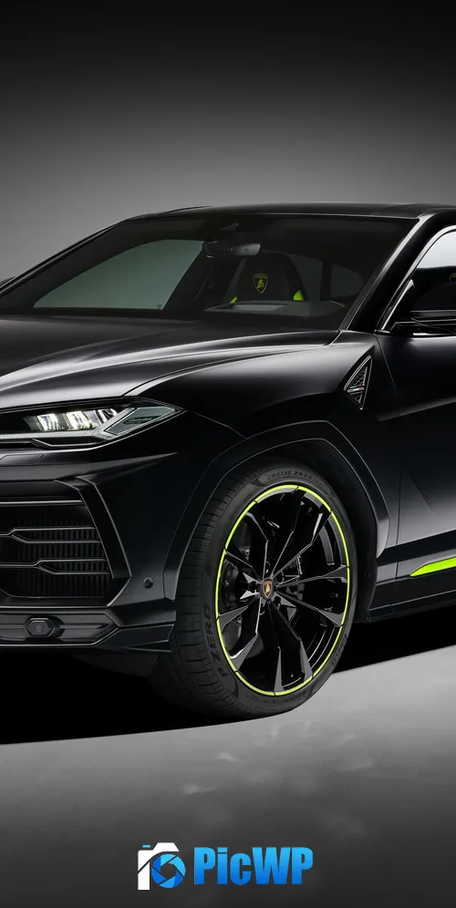 Lamborghini Urus Graphite Capsule Black cars 3K Mobile Wallpaper