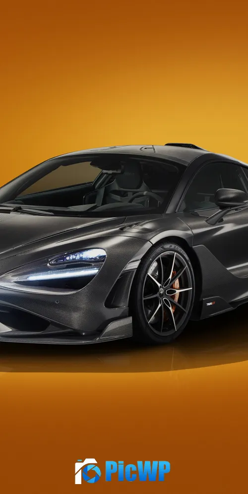 McLaren 765LT Visual Carbon Fibre 3K Mobile Wallpaper