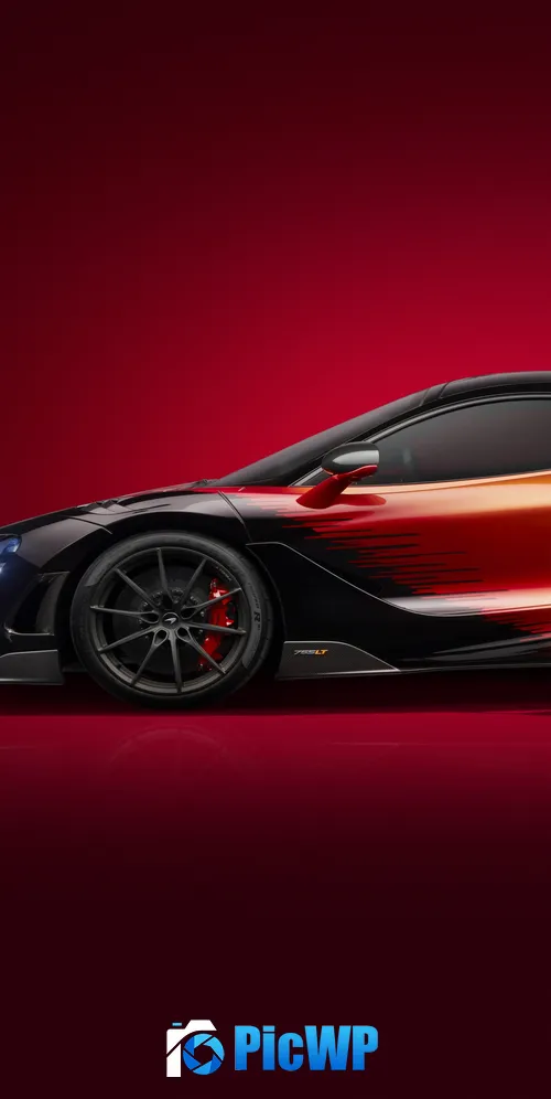 McLaren 765LT Strata MSO 3K Mobile Wallpaper