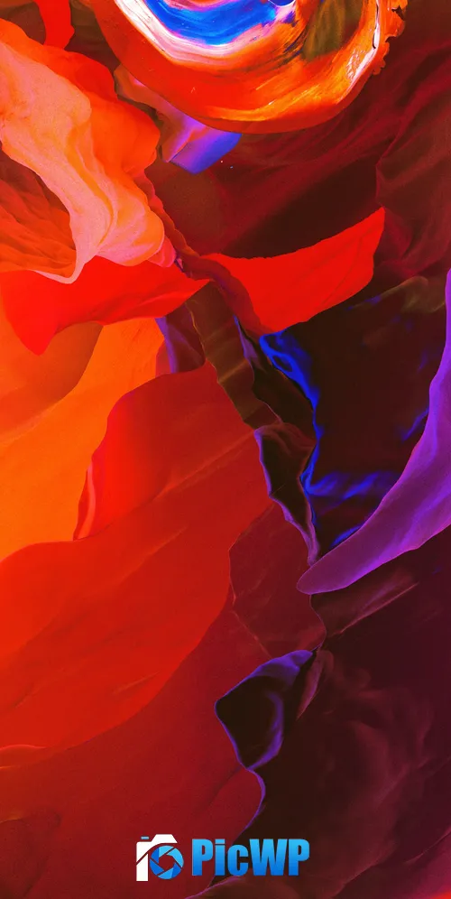 Fire Lower Antelope Canyon 3K Mobile Wallpaper