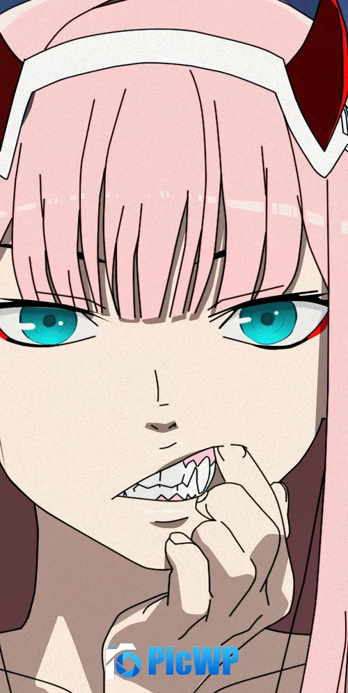 Zero Two DARLING in the FRANXX 3K Mobile Wallpaper