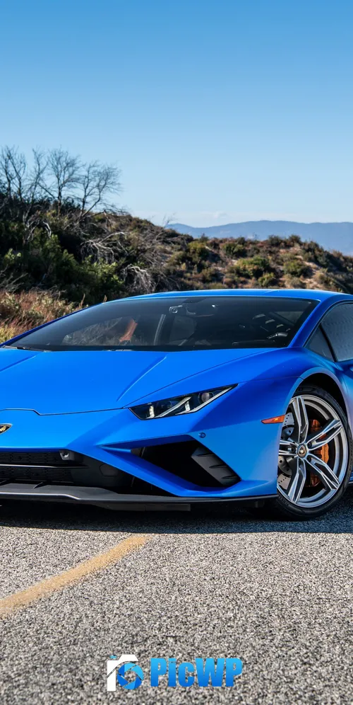 Lamborghini Huracan EVO RWD 2020 3K Mobile Wallpaper