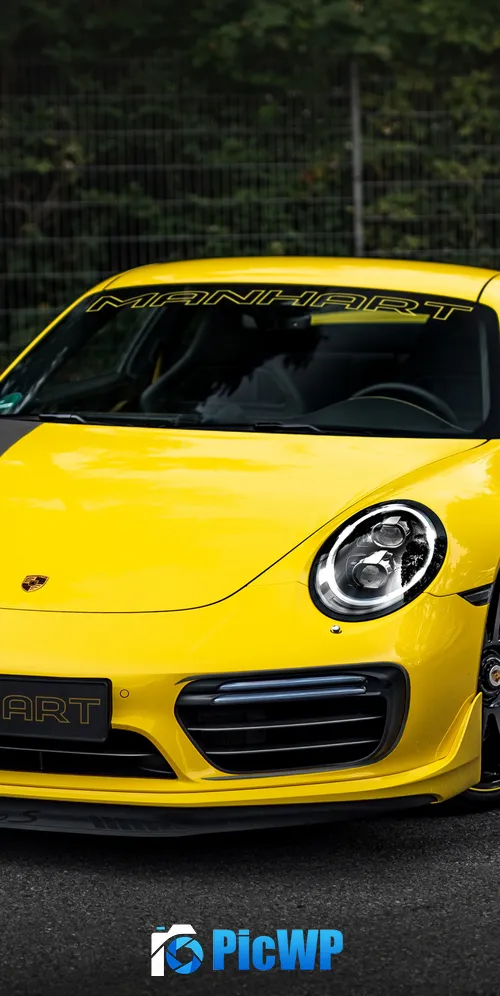 Porsche 911 Turbo S Manhart TR 850 3K Mobile Wallpaper