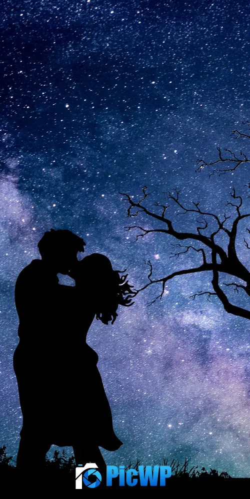 Couple Night 3K Mobile Wallpaper