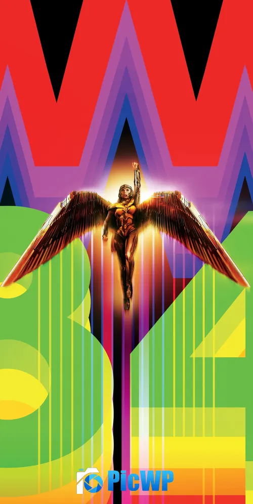Wonder Woman 1984 DC Comics 3K Mobile Wallpaper