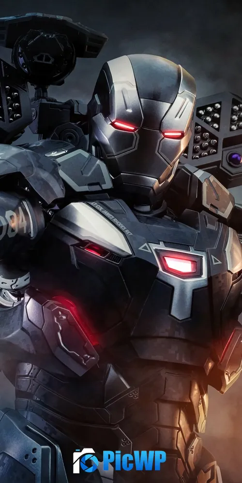 War Machine Armor 3K Mobile Wallpaper