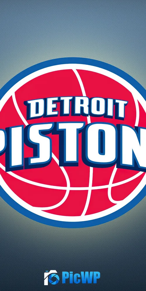 Basketball team Detroit Pistons 3K Mobile Wallpaper
